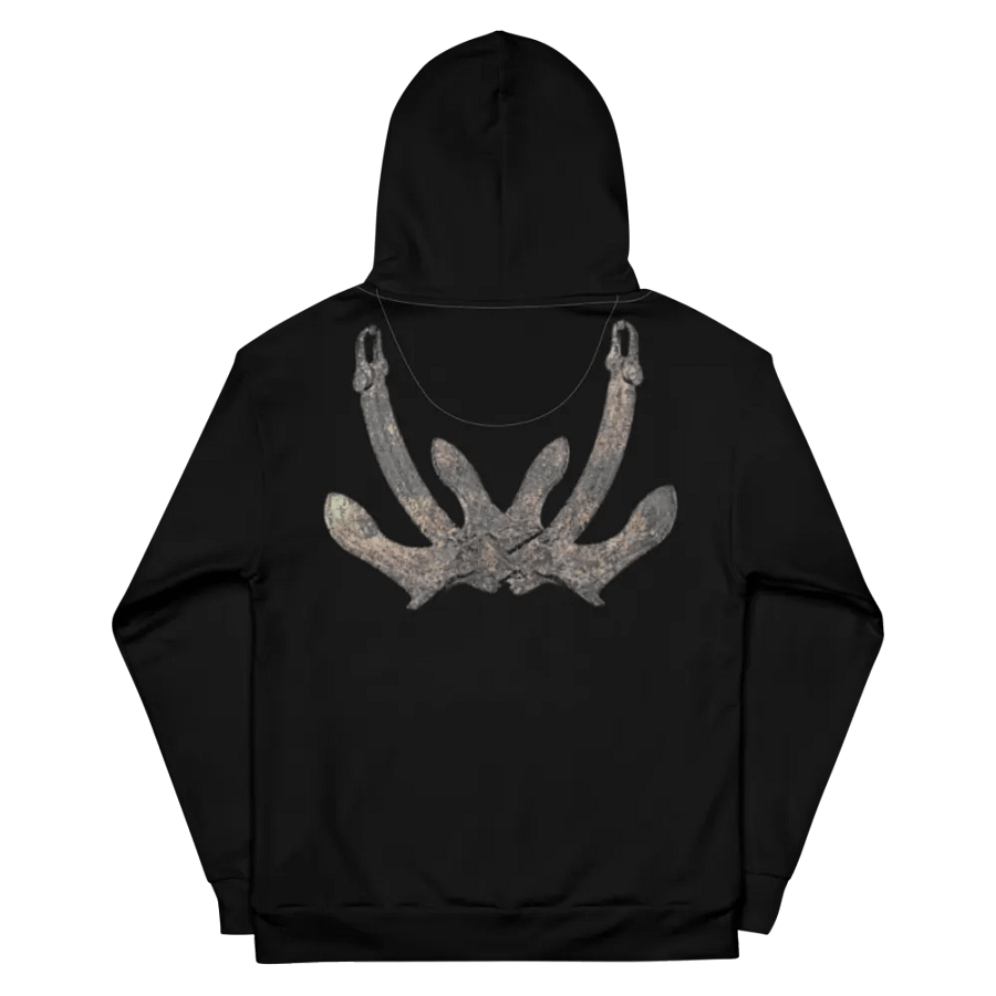Black Anchor Hoodie product image (12)
