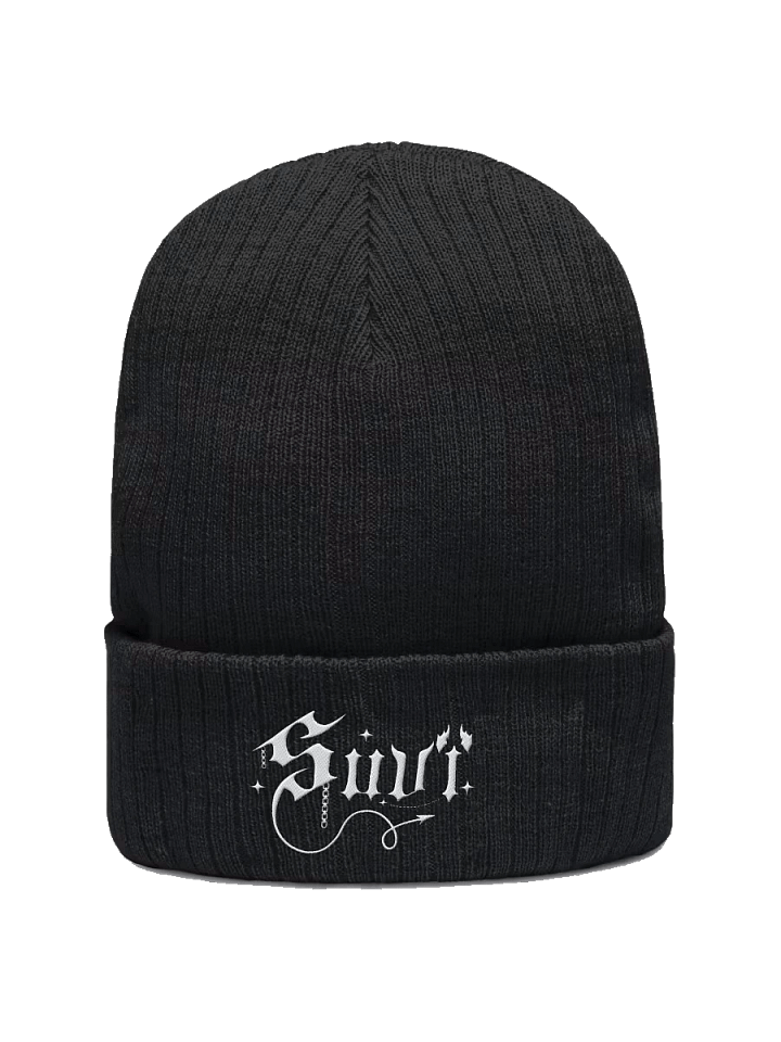 Suvi Logo Embroidered Beanie product image (1)