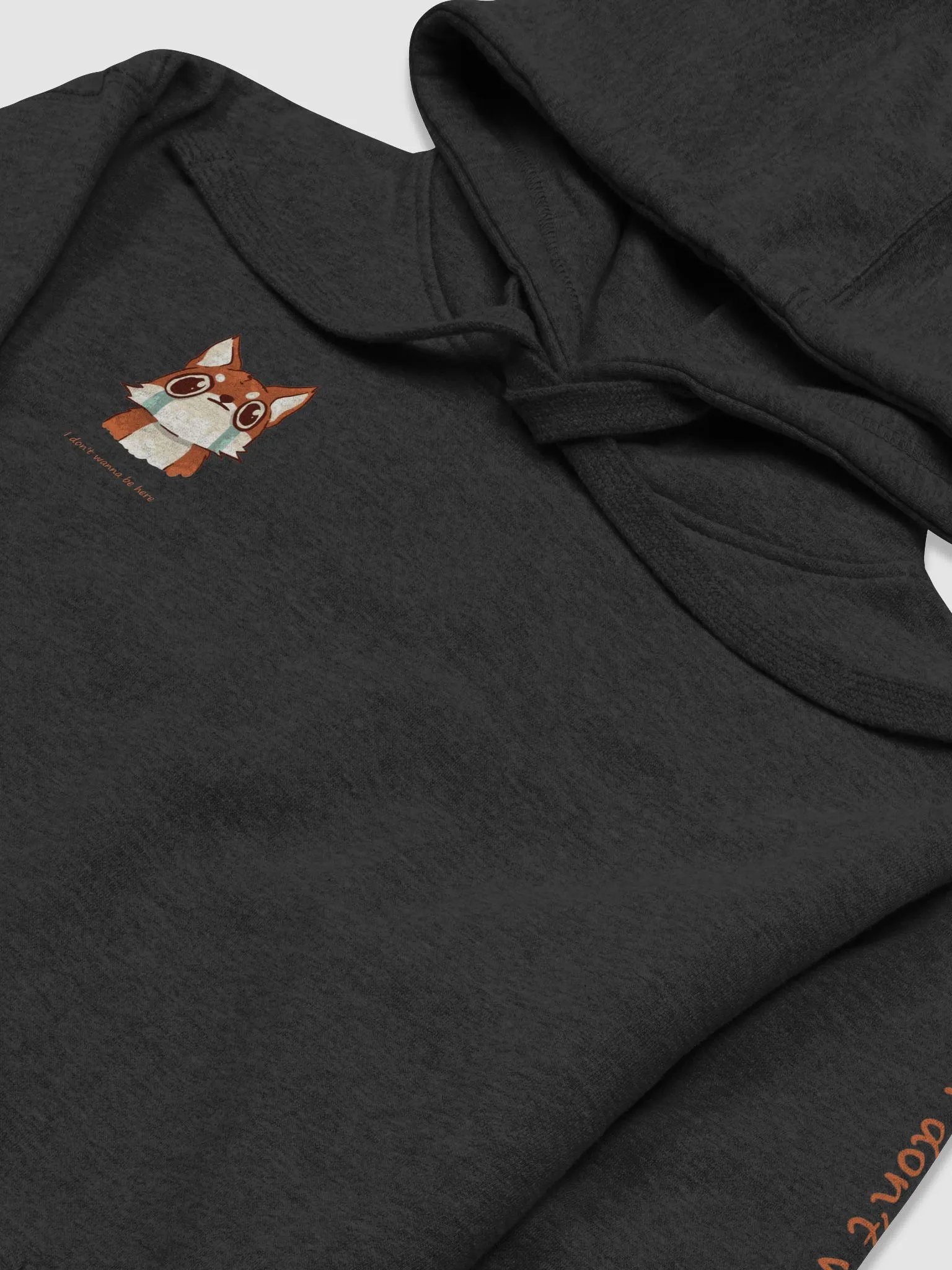 I don't wanna be here soft hoodie product image (2)