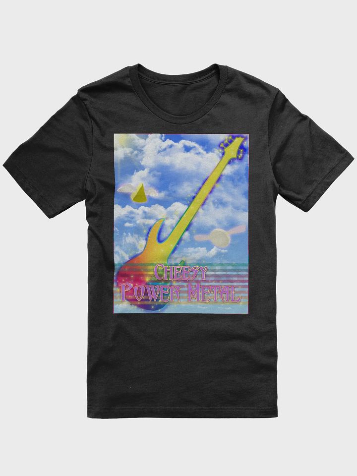 Cheesy Power Metal Straight-Sided T-Shirt product image (9)