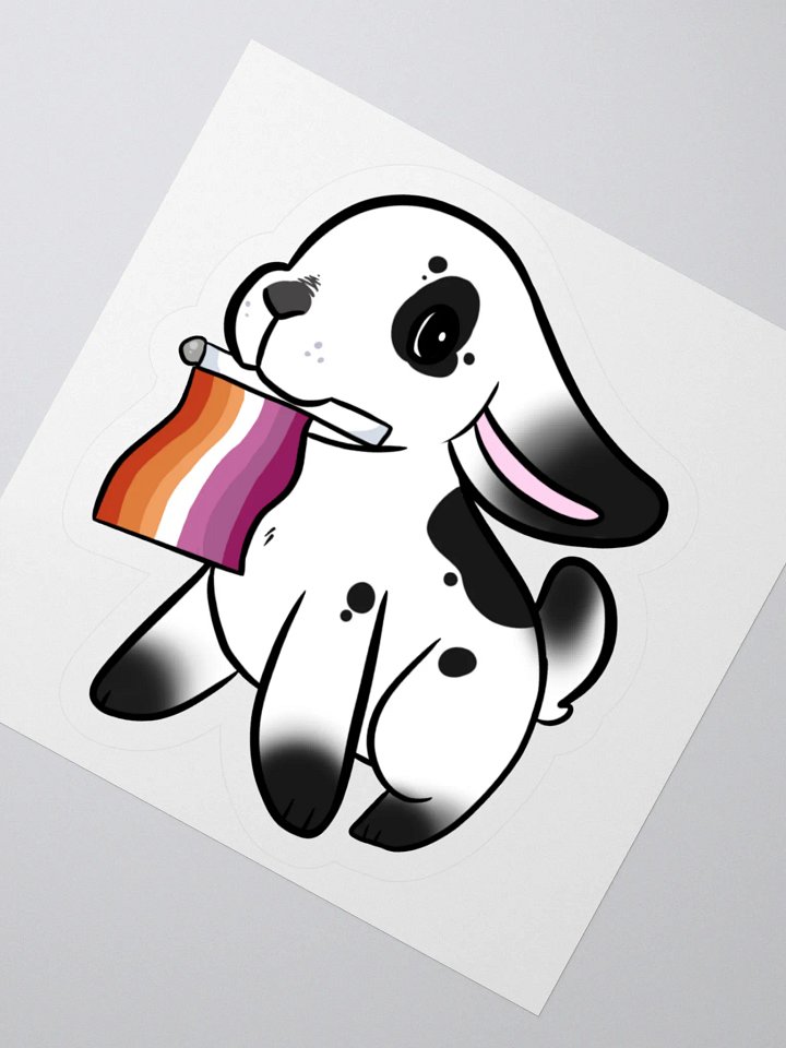 Lesbian Bunny Sticker product image (8)