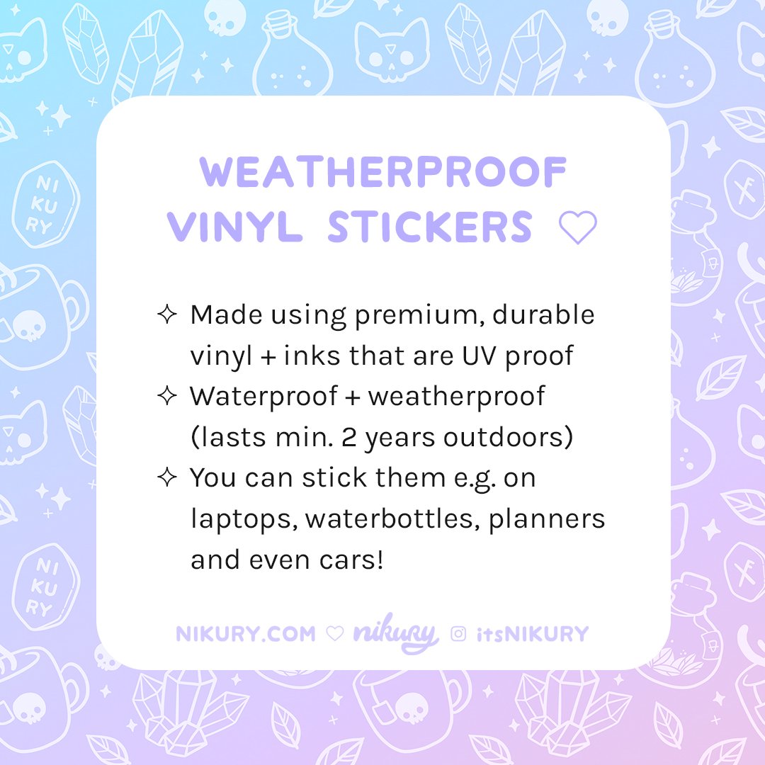 Holographic Matt Raven Sticker product image (6)