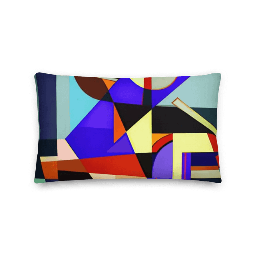 Geometric Fusion Premium Pillow product image (2)