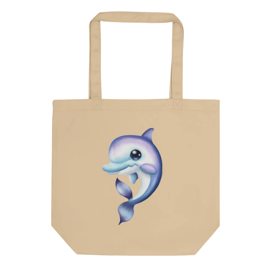 Dolphin Cutie Tote Bag product image (1)
