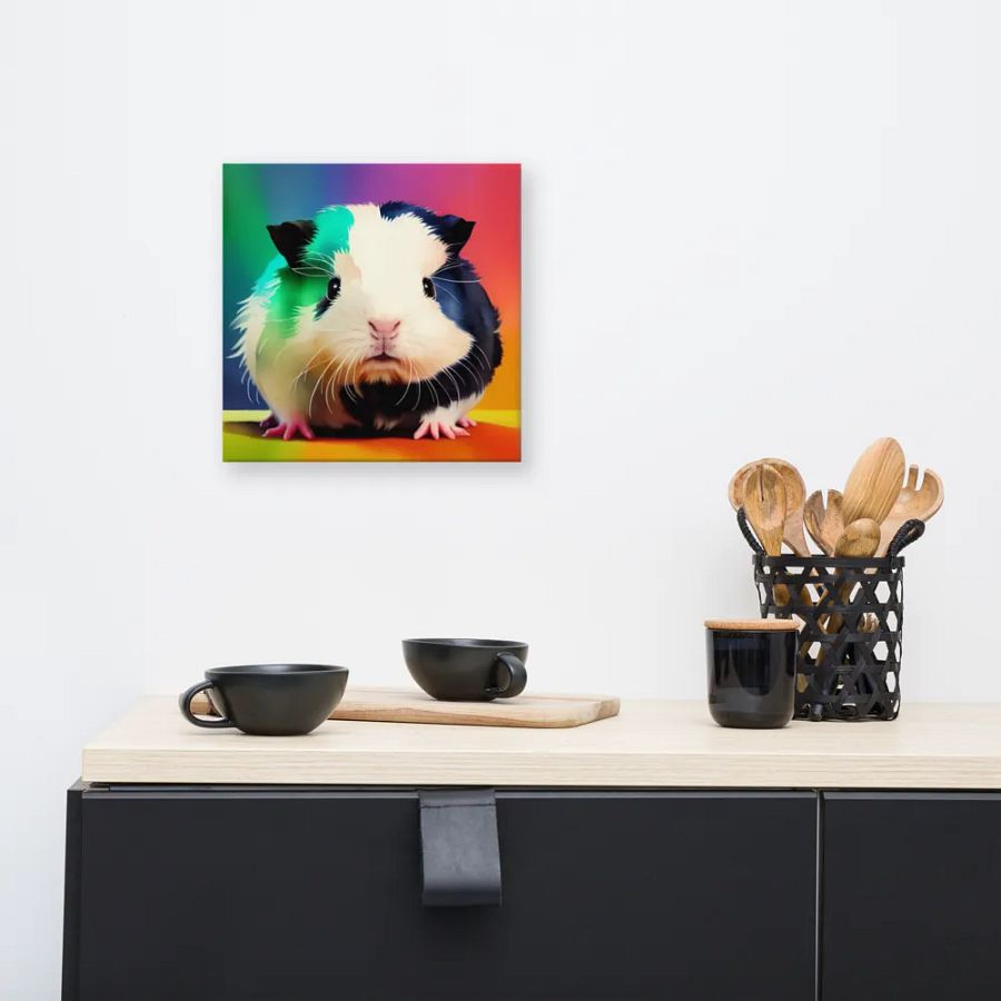 Cute Guinea Pig Digital Painting - v4 product image (8)