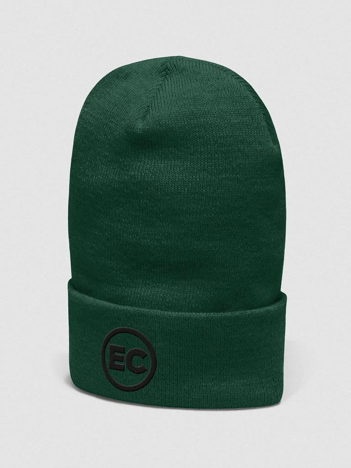 EC Black Logo Cuffed Beanie product image (2)