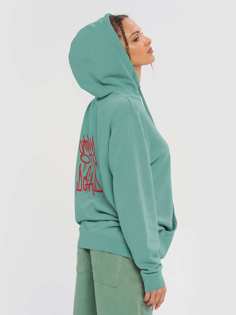 Zombie Gang Independent Trading Co. Pigment Dyed Hoodie product image (39)