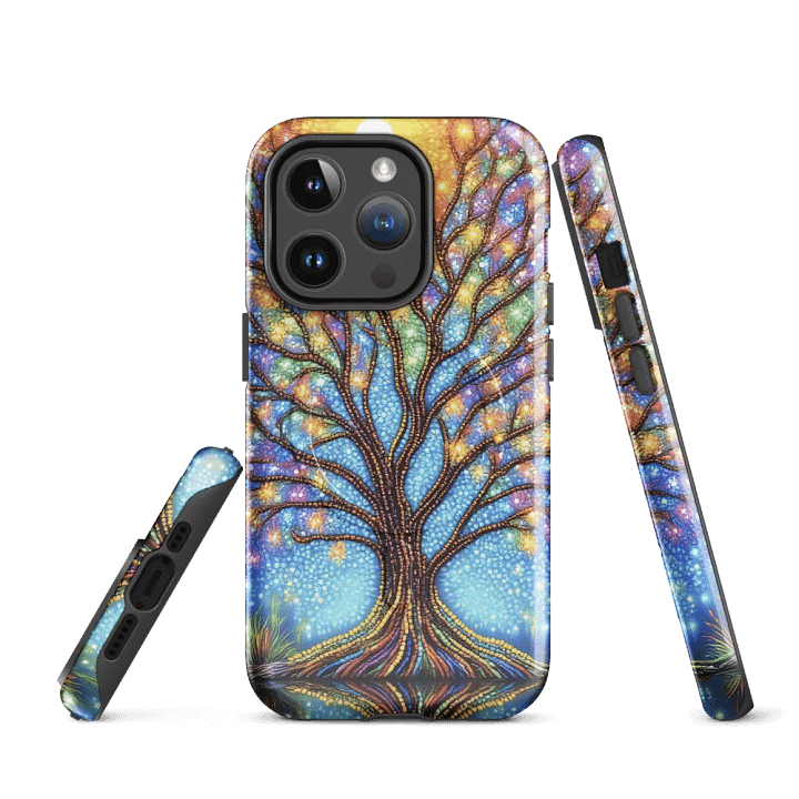 Sunlit Surreal Tree iPhone® Case product image (3)