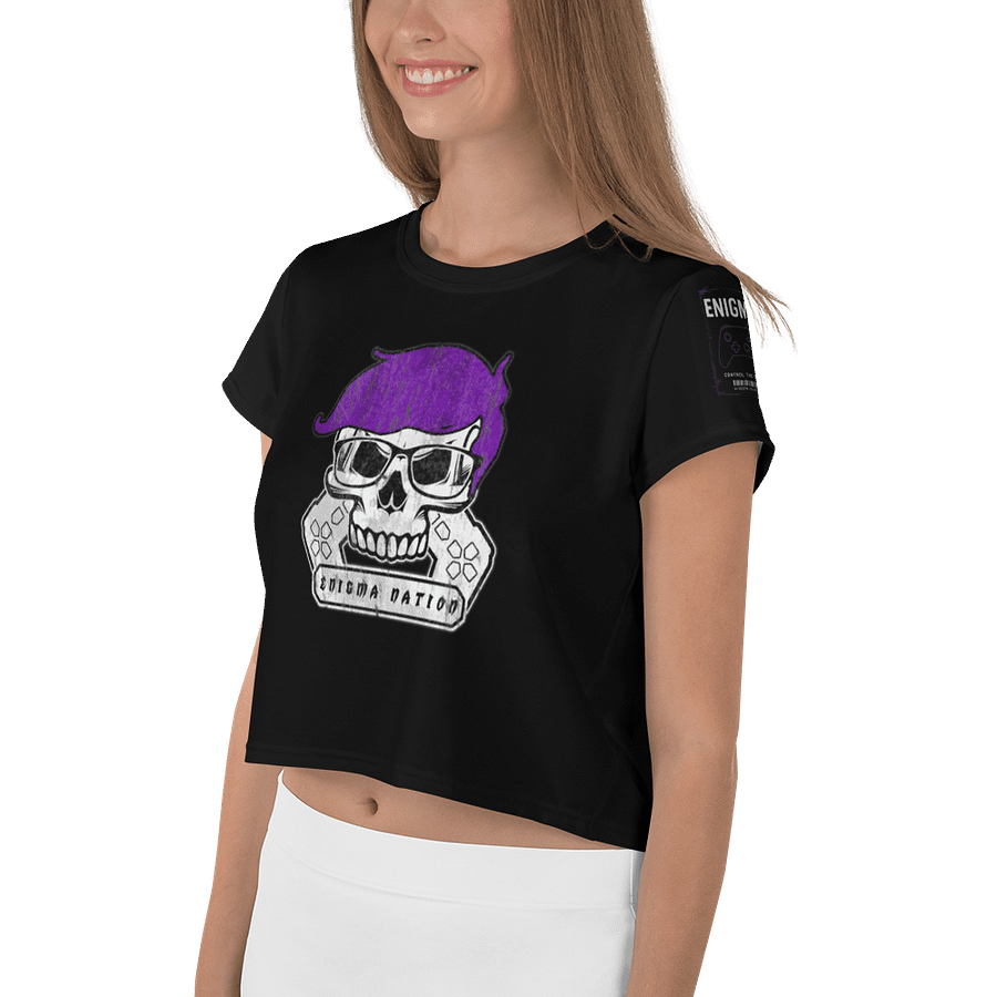 Enigma Nation Crop Graphic Tee product image (3)