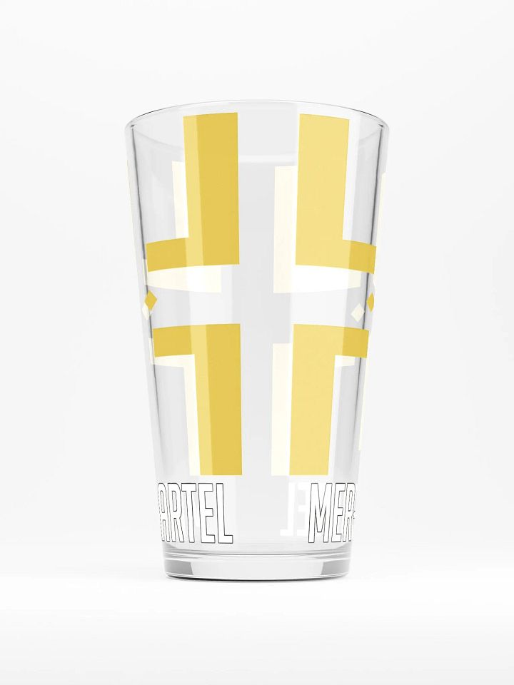 Mer-X Cartel pint glass product image (1)
