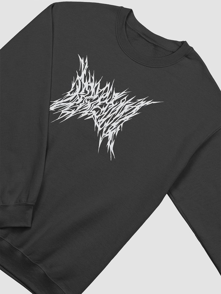 Death Metal Logo Sweatshirt (White Text) product image (2)
