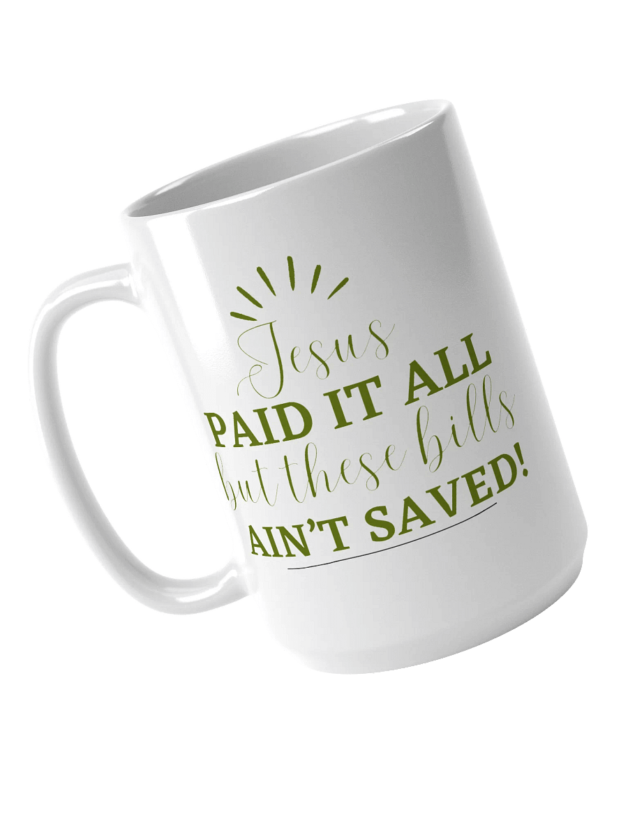 Jesus Paid it All Mug product image (1)