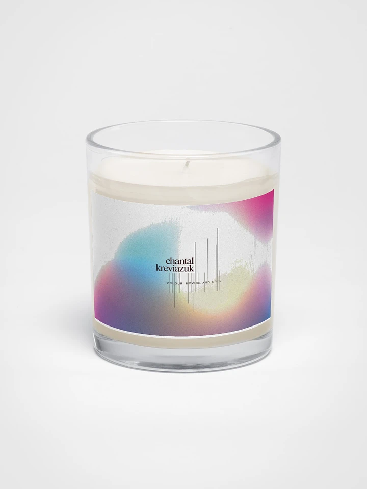 *COLOUR MOVING AND STILL 25TH ANNIVERSARY COLOUR CANDLE* product image (1)
