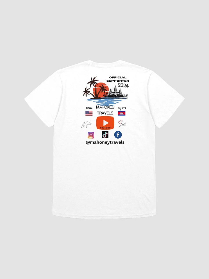 Official 2024 Mahoney Travels Supporter T-Shirt product image (1)