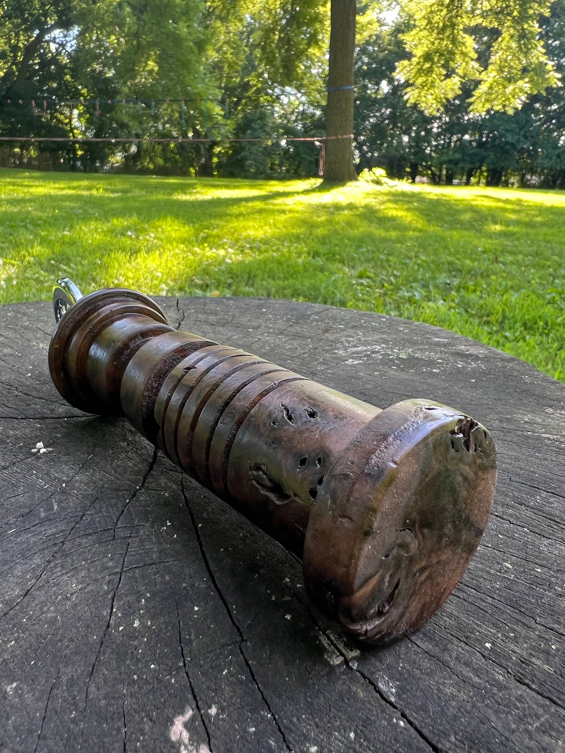 Hand-Turned Star Wars Inspired Black Walnut Burl Bottle Opener product image (10)
