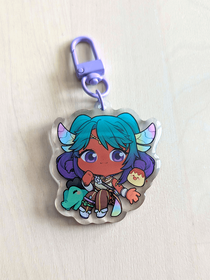 Porte-clé Chibi A product image (1)