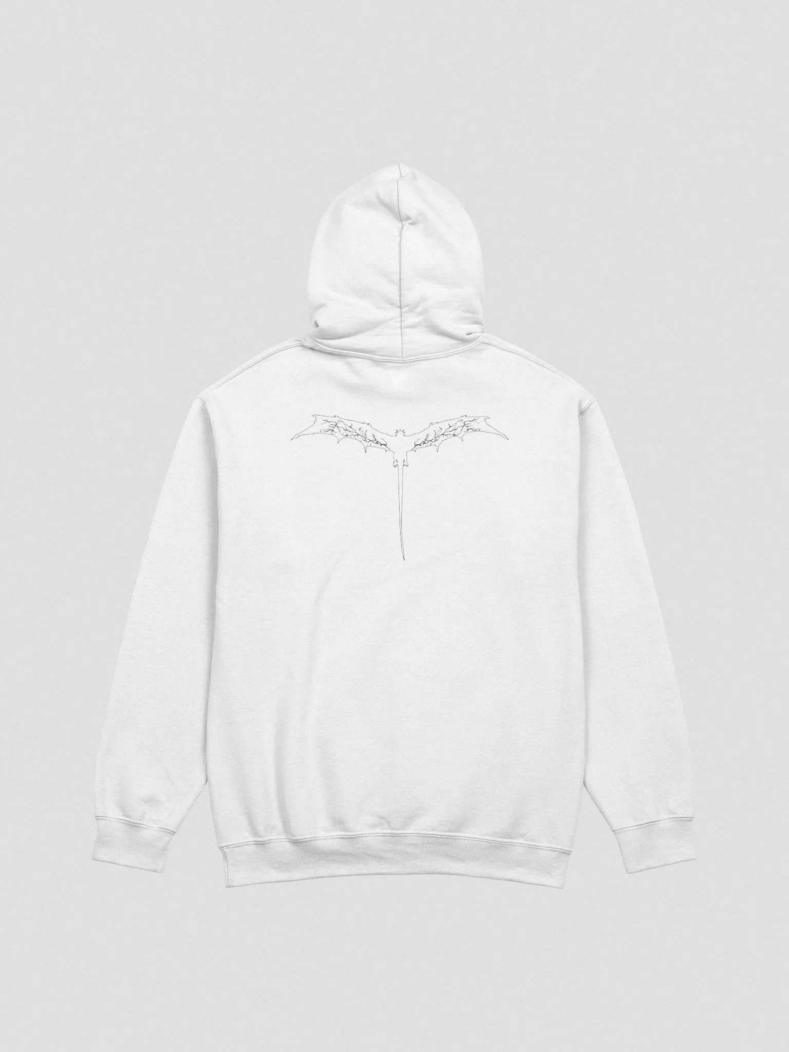 White EXFIB0 Wyvern Hoodie product image (3)