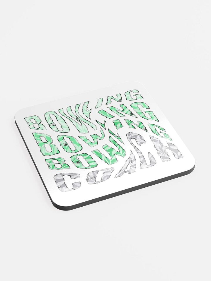 Bowling Coach Distorted Coaster Set product image (2)