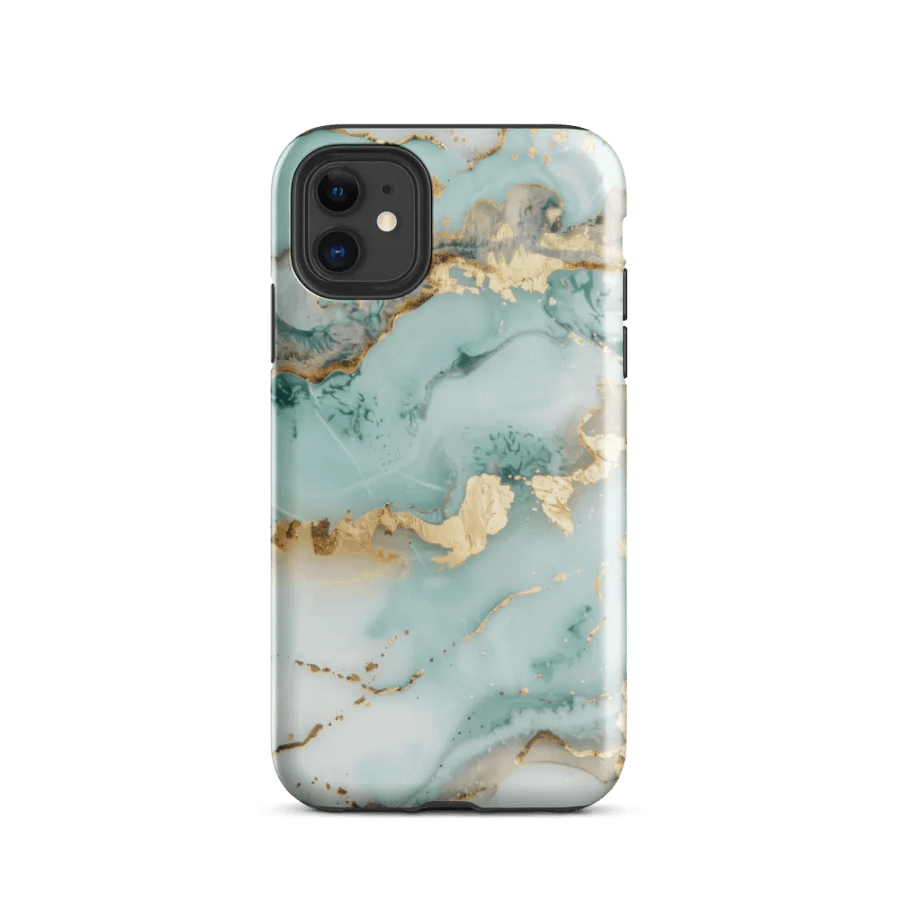 Turquoise Tough iPhone Case product image (47)