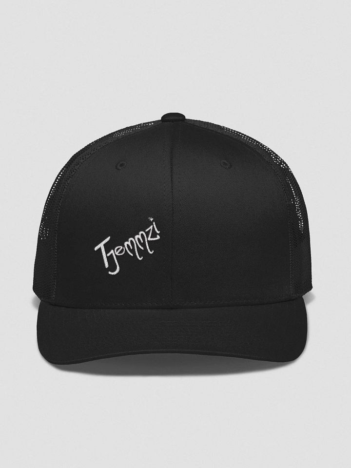 Tjemmzi Retro Trucker Hat (White Detail) product image (2)