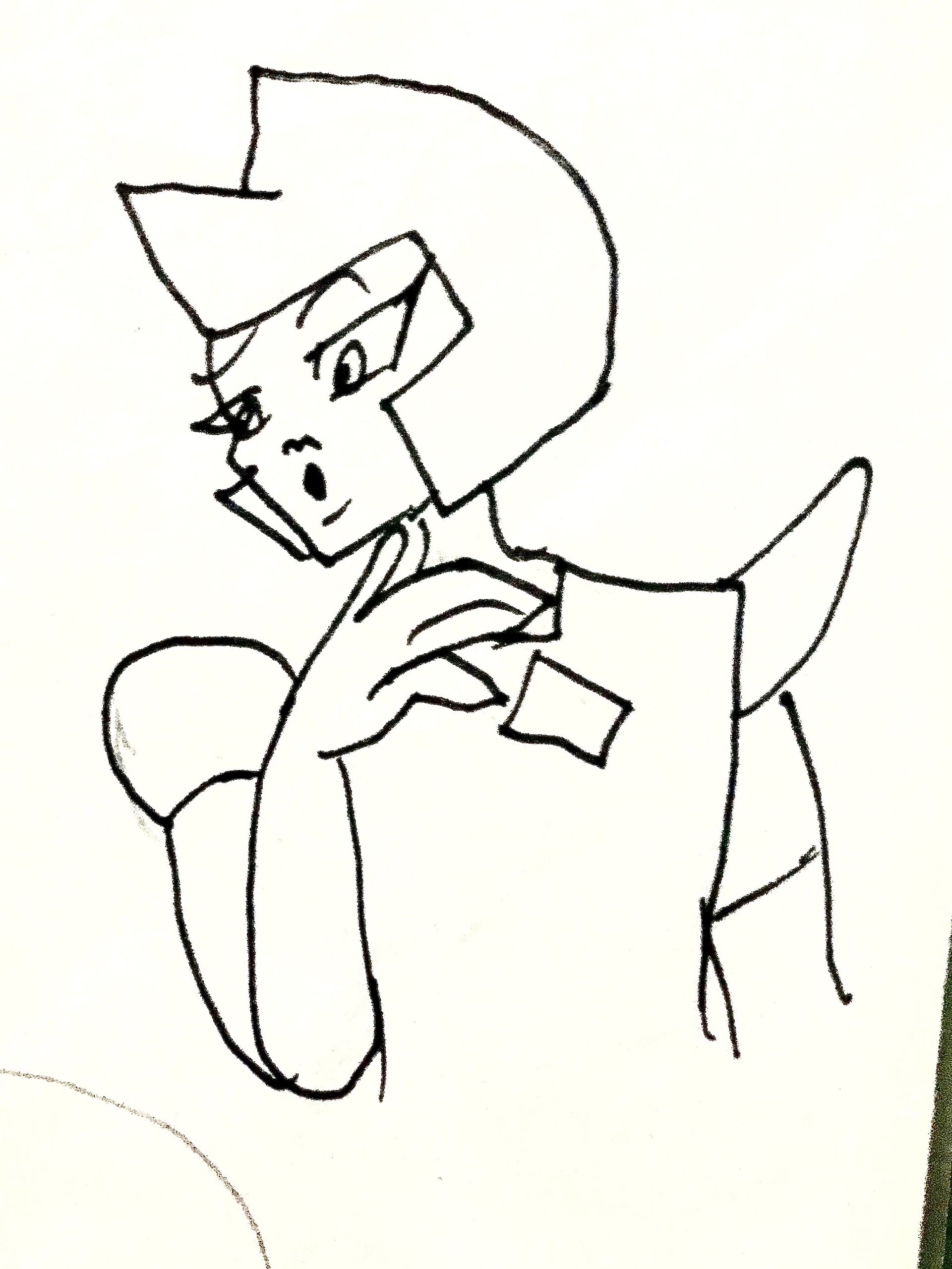 Yellow diamond digital coloring page product image (1)