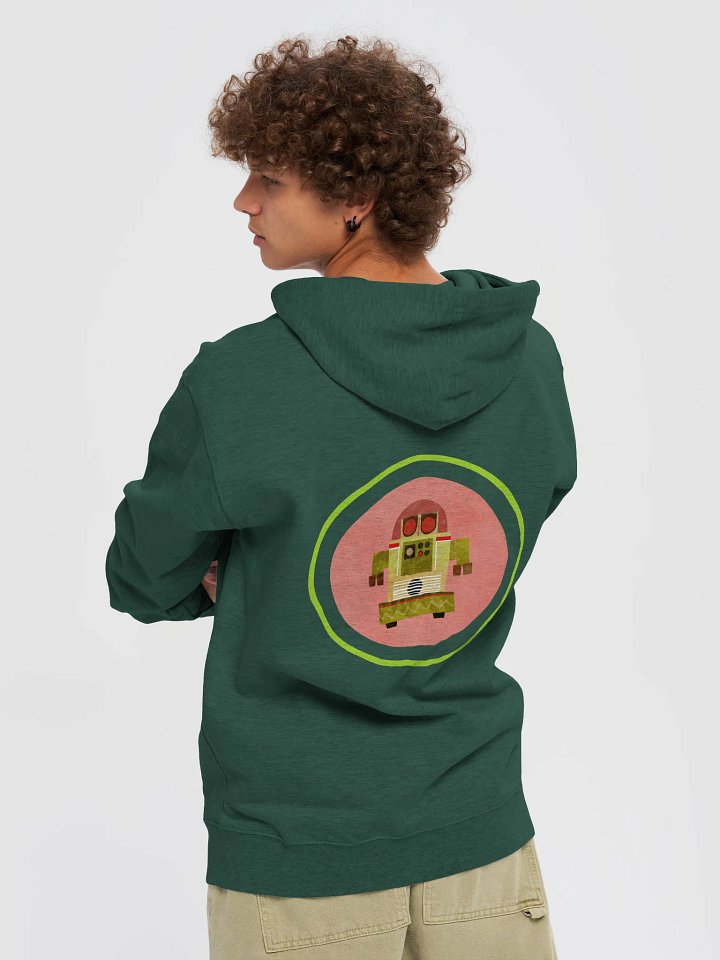 Roller-Egg the Atomic Robot - Zipper Hoodie product image (1)