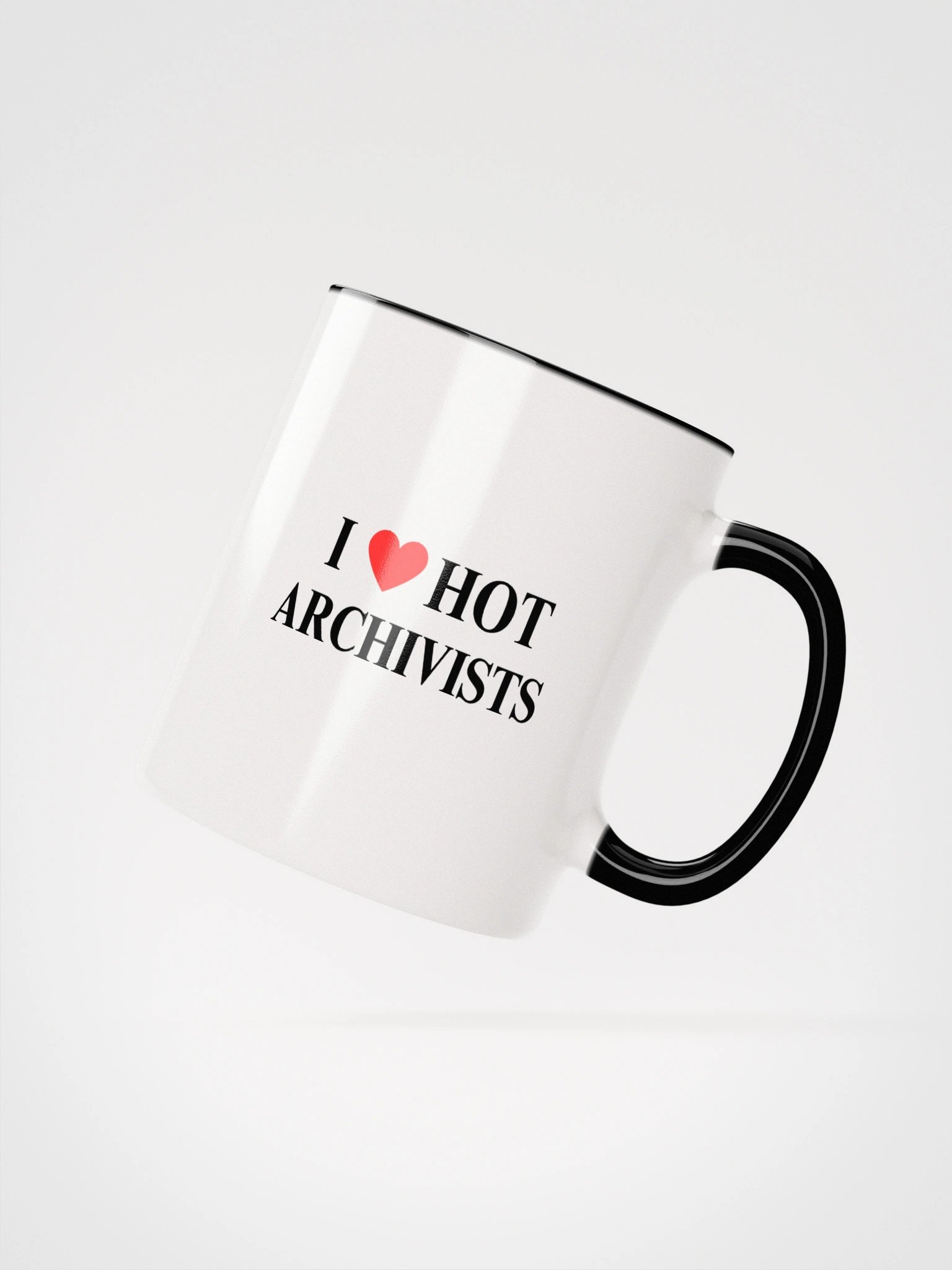 I HEART HOT ARCHIVISTS MUG product image (3)