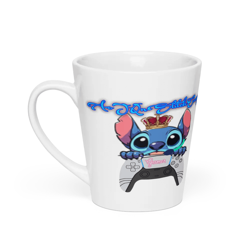 Stitch Gamer's Heart Latte Mug product image (1)