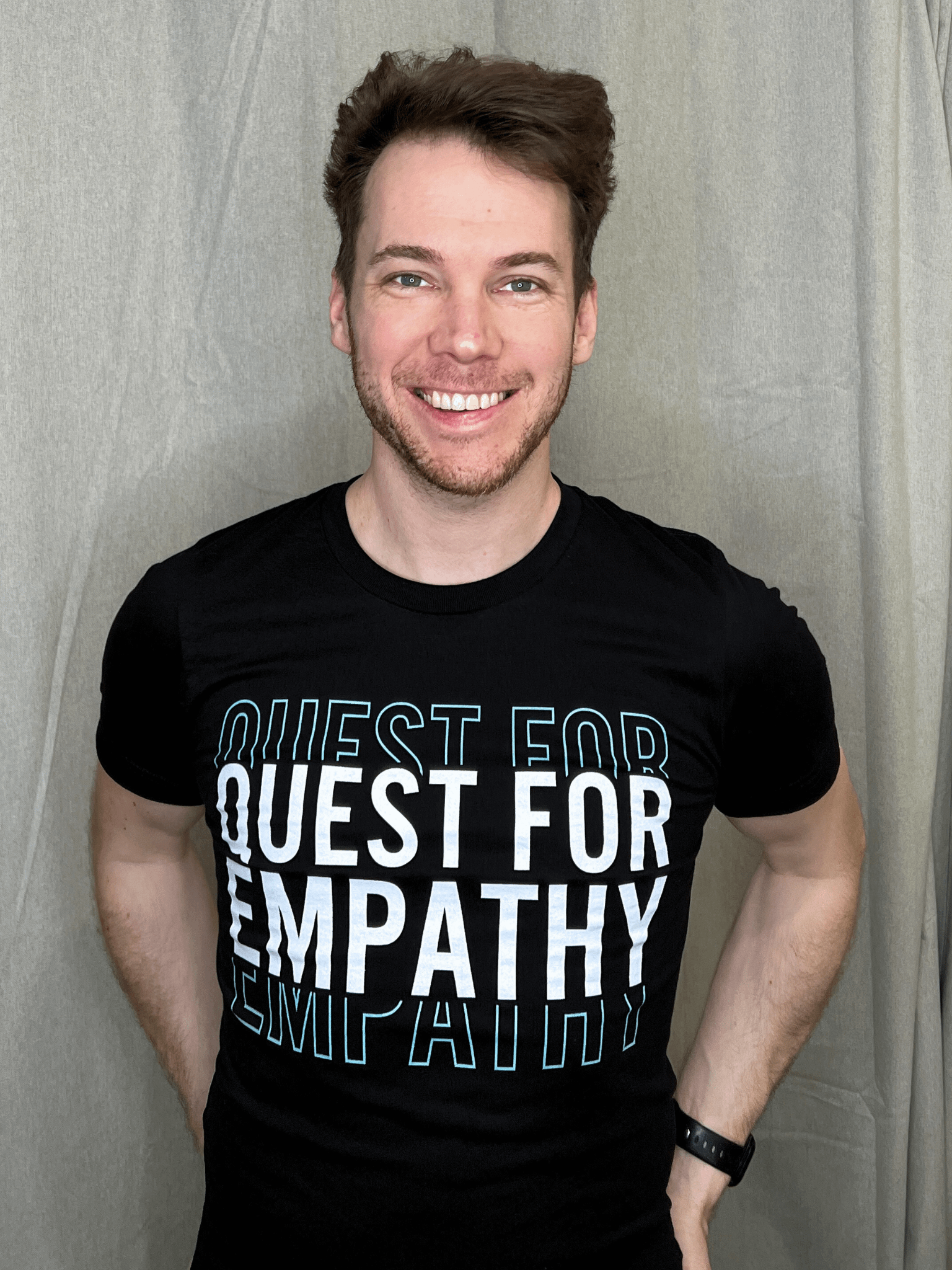 Quest for Empathy T-Shirt (Black) product image (2)