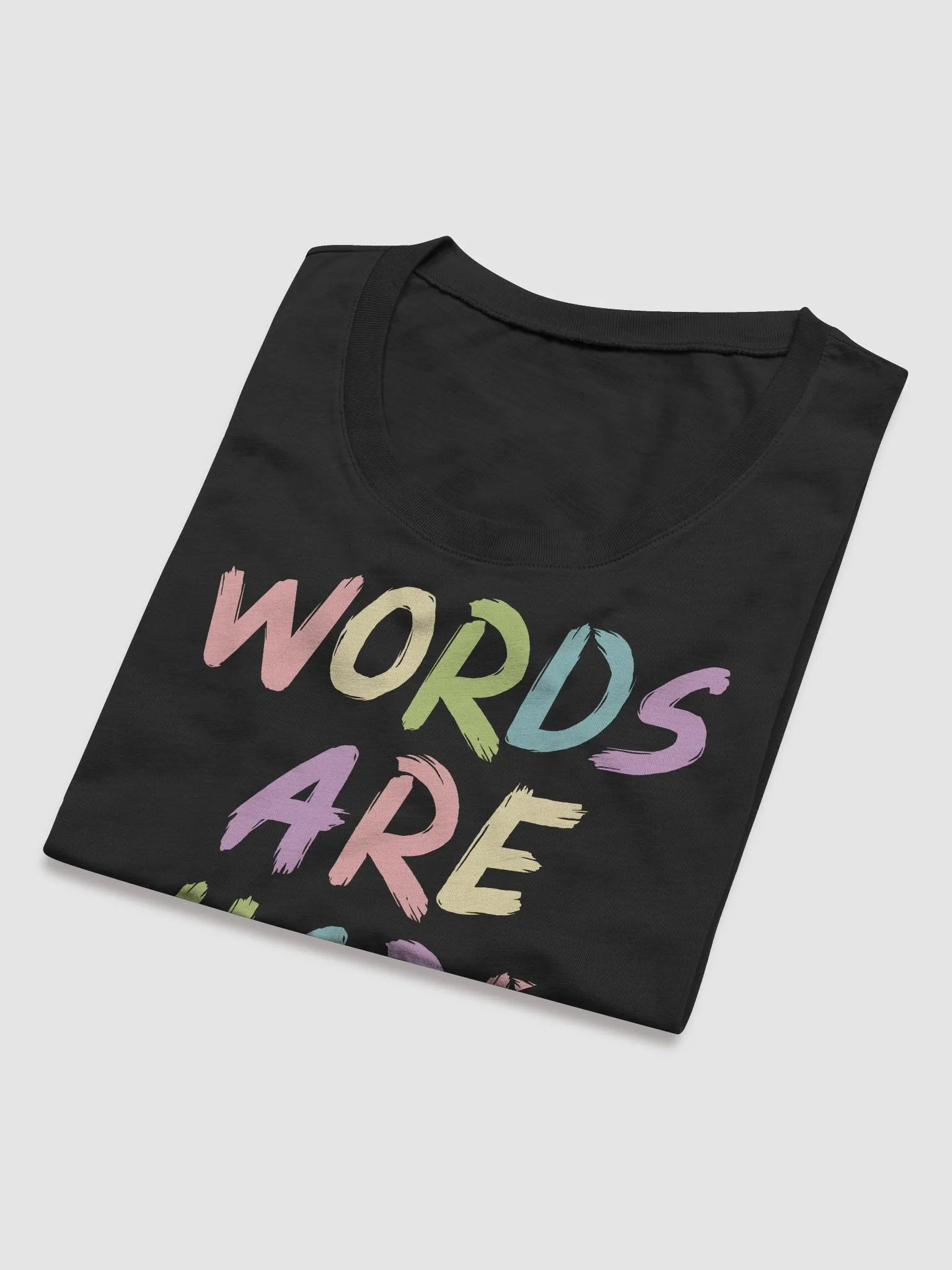 Words Are Hard (Chalk) Women's Tee product image (5)