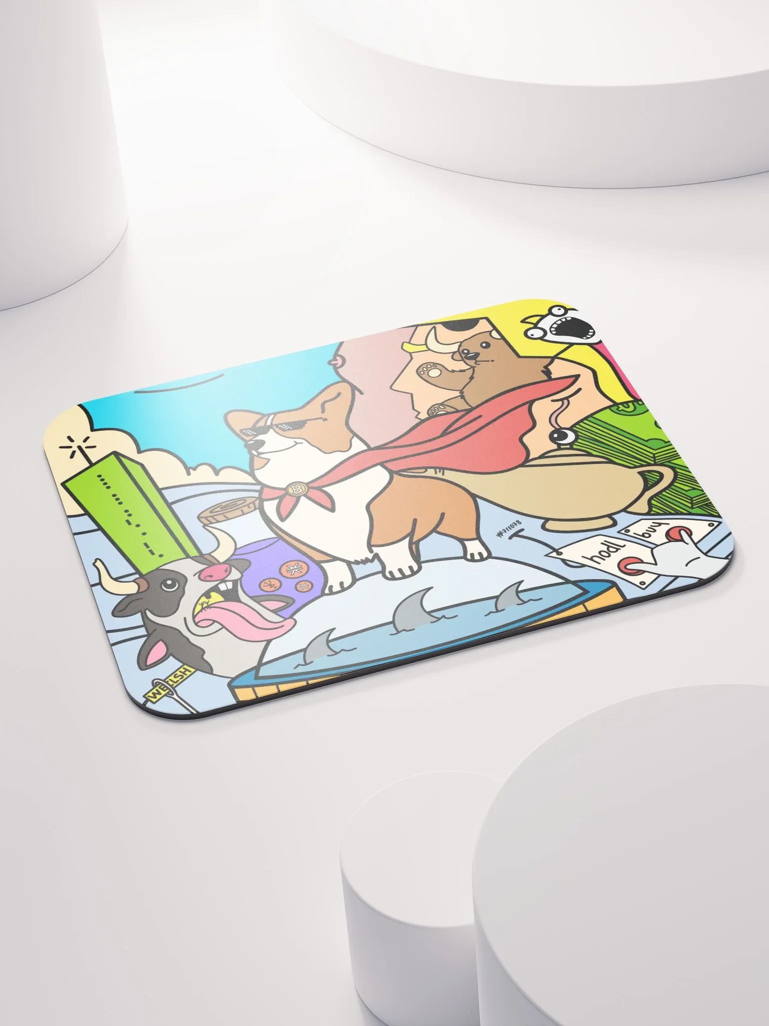 Celebrating the Journey of $Welsh - Mouse Pad product image (4)