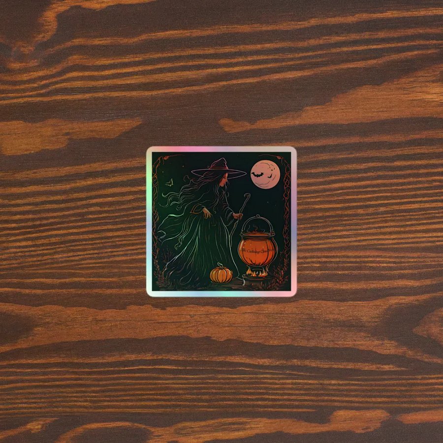 Official Calming Cauldron Holographic Sticker product image (5)