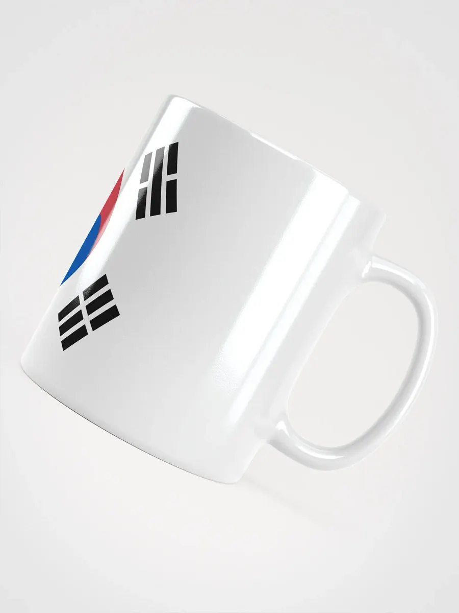 South Korea Flag White Coffee Mug product image (5)