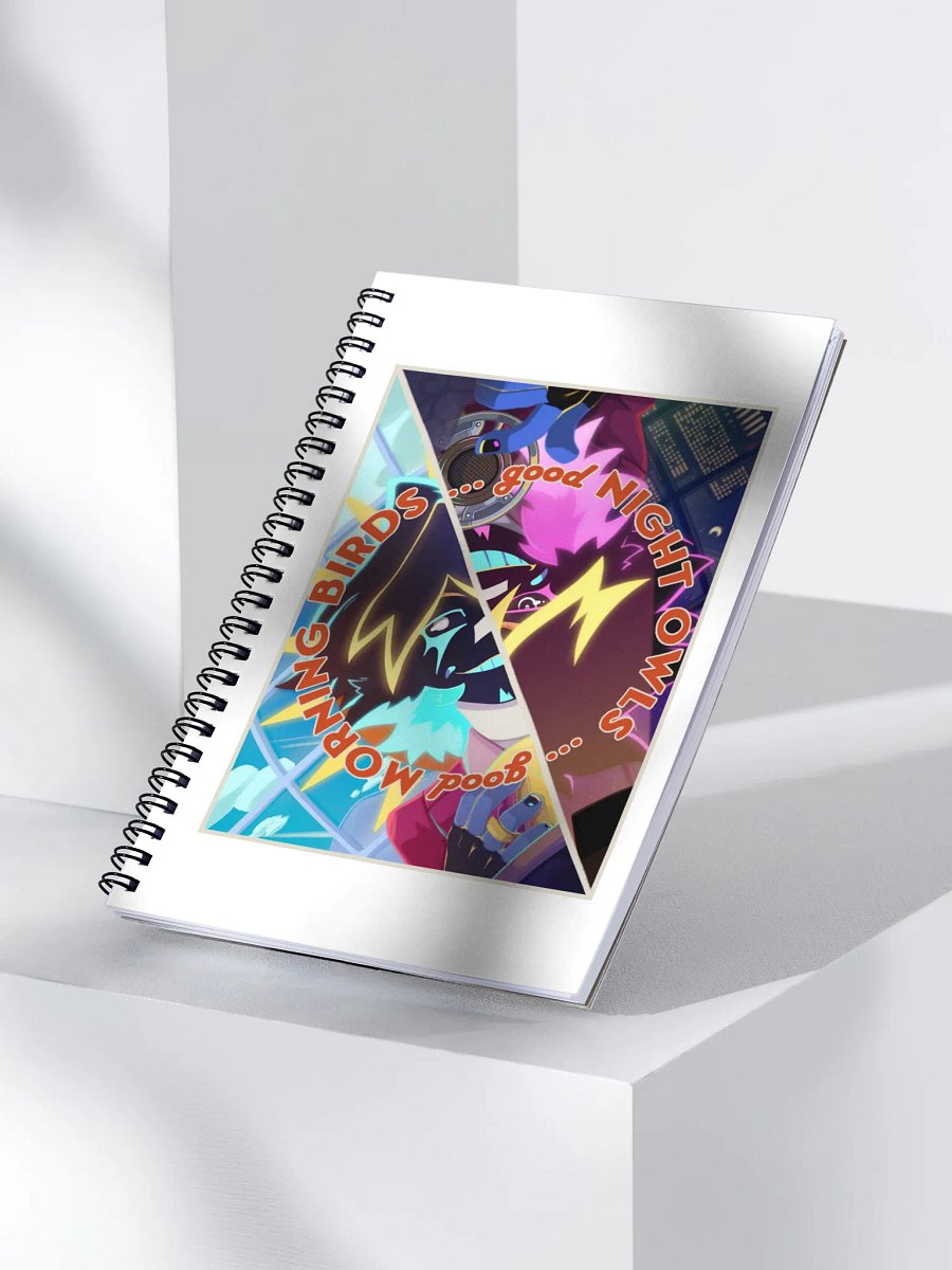 Morning Bird & Night Owl Notebook product image (3)