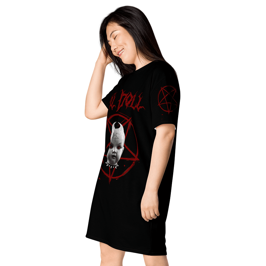 EVIL DOLL T-SHIRT DRESS product image (3)