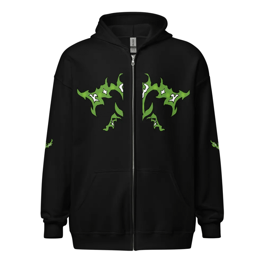 lost fire zip up hoodie product image (2)