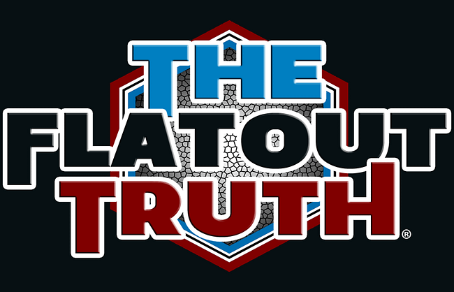 The Flat Out Truth Logo