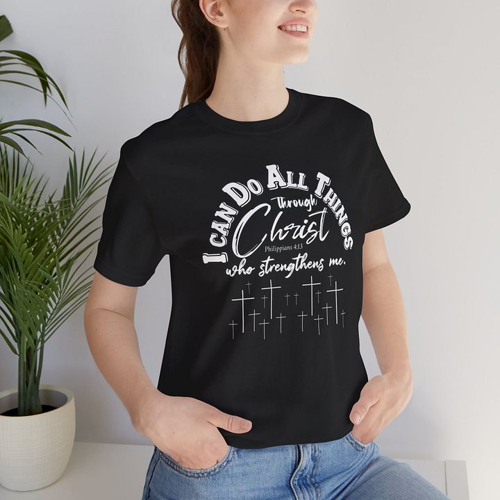 I can do all things through Christ unisex T-shirt product image (1)
