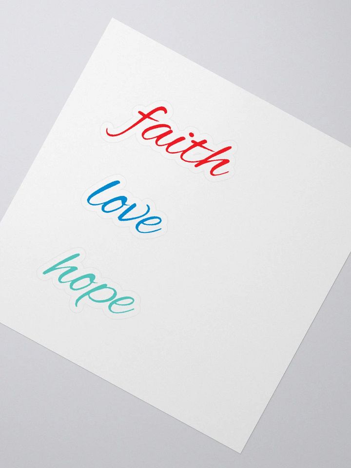 FAITH, LOVE, HOPE Faith, love, hope, faith love hope, Bible, Jesus, religion, Christianity, God, Jesus Christ, Christian, product image (4)
