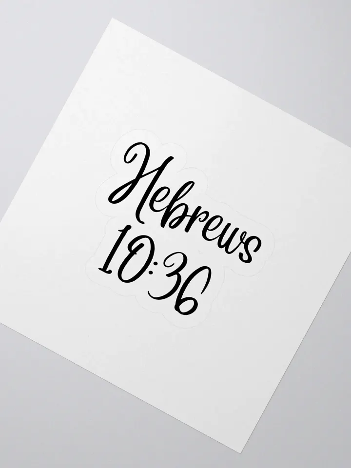 Hebrews 10:36 product image (4)