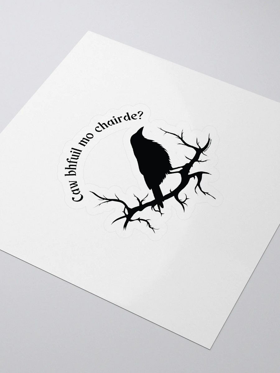 Caw bhfuil mo chairde? Sticker product image (3)
