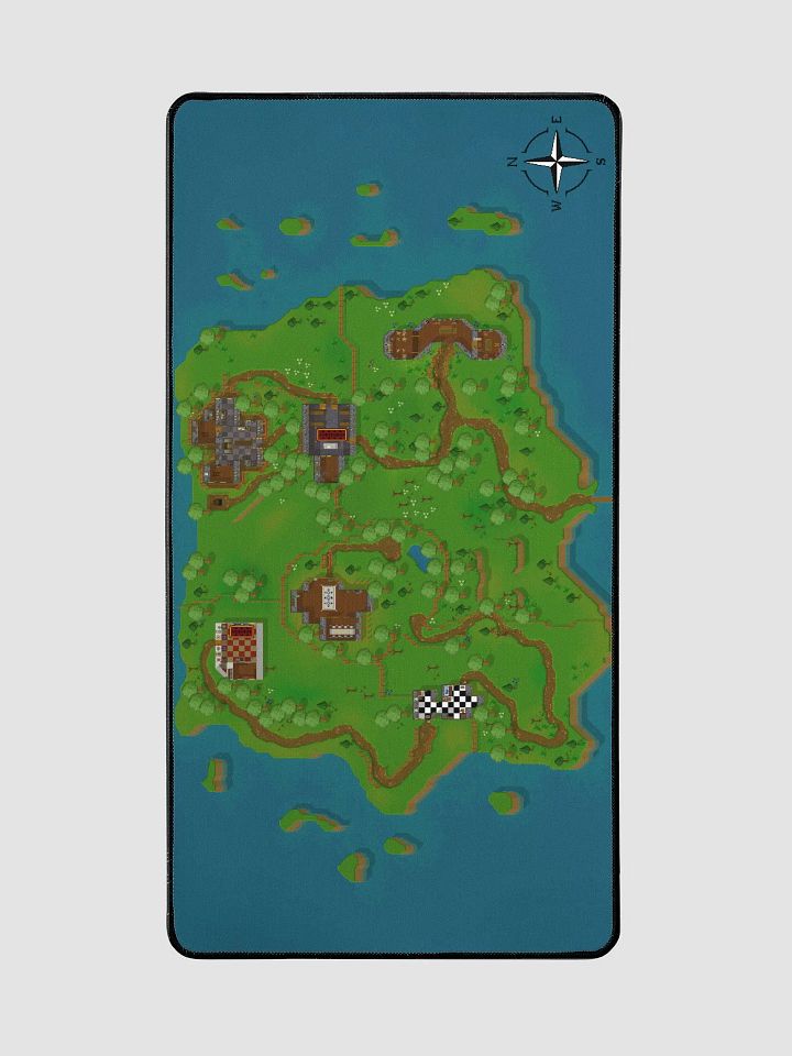 OSRS Tutorial island | LARGE DESK MAT product image (2)