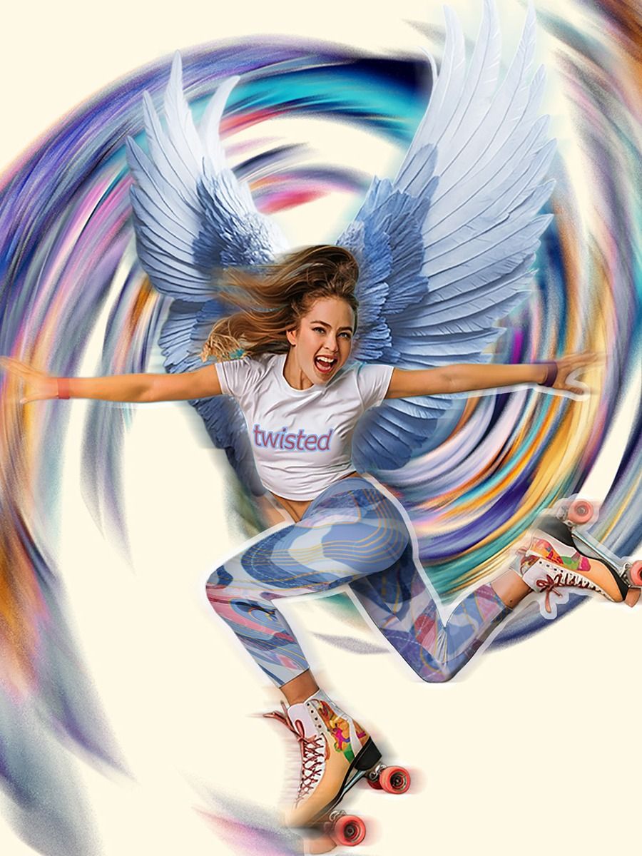 Tectonic map-Yoga Leggings product image (9)