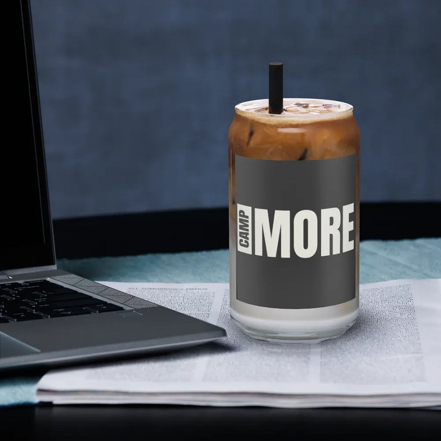 Can Shaped Drinking Glass 