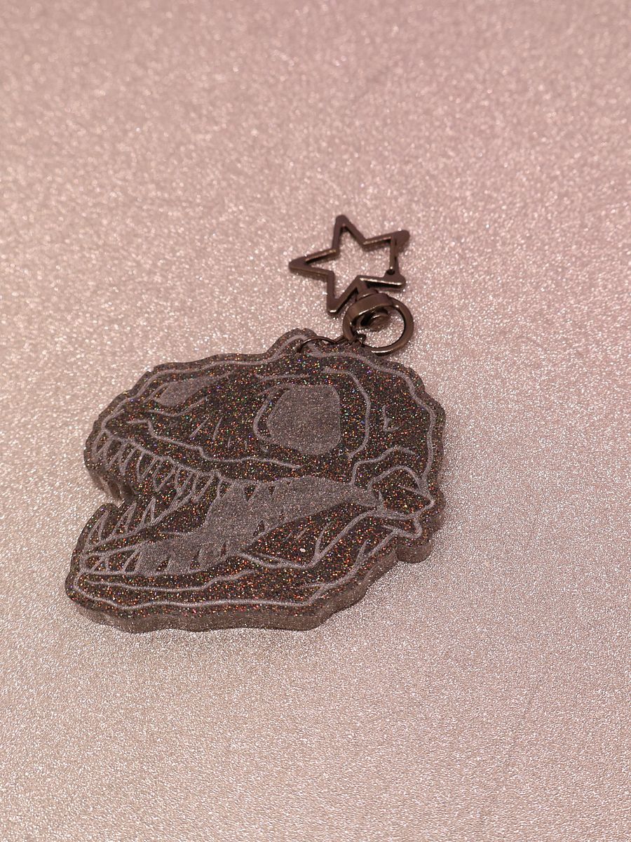 T-Rex Skull Fossil Keychain product image (8)