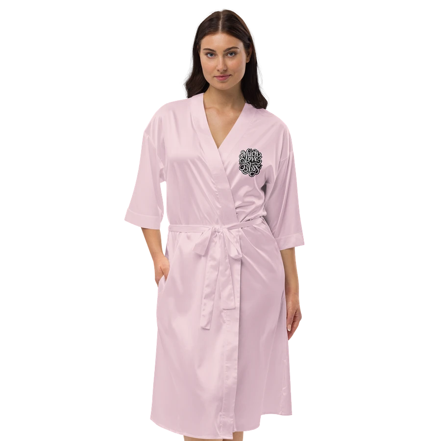 Women's Royal Satin Robe product image (6)
