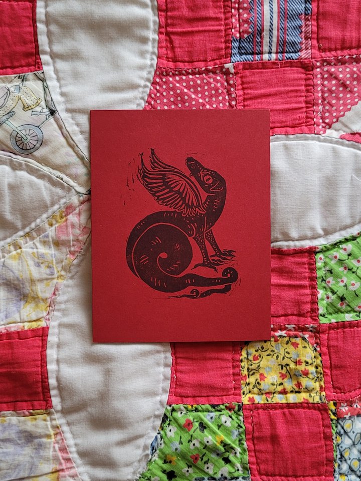 Block Printed Blank Cards product image (2)