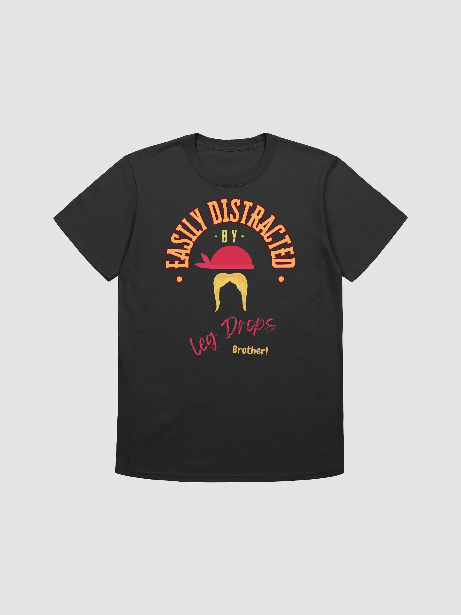 Easily Distracted Wrestling T-Shirt product image (1)