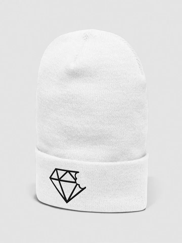 CUFFED HAT (black logo) product image (2)
