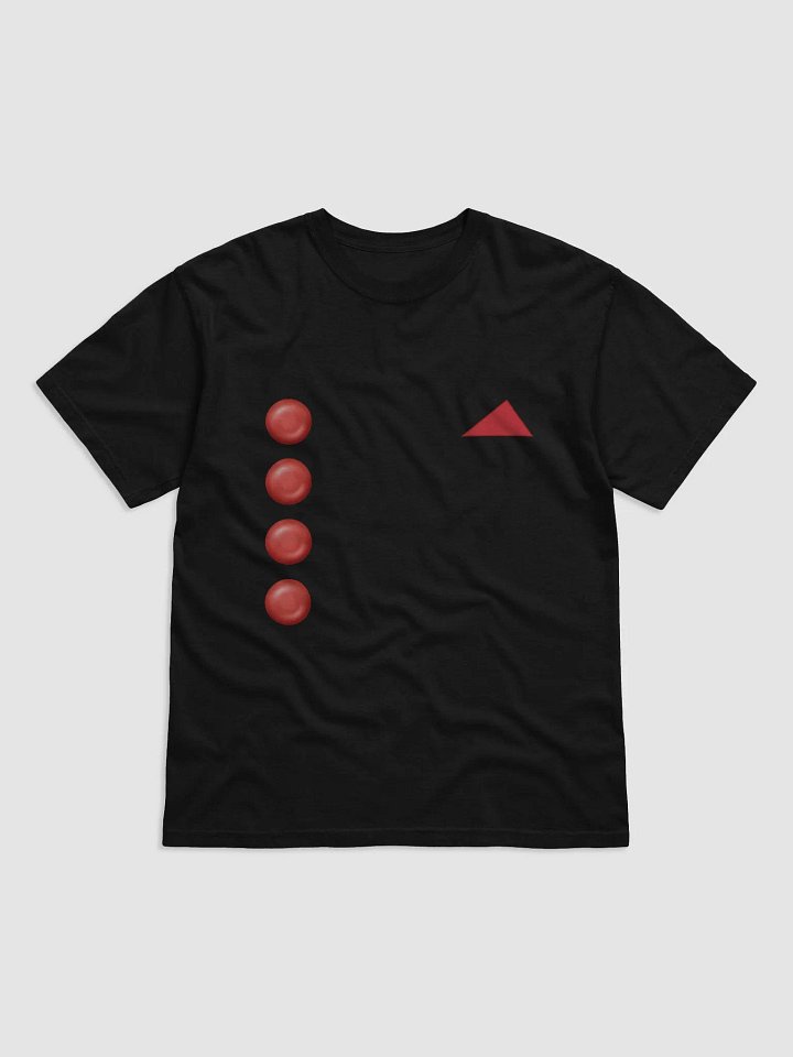 Red Button and Hankie Heavyweight T-Shirt product image (1)